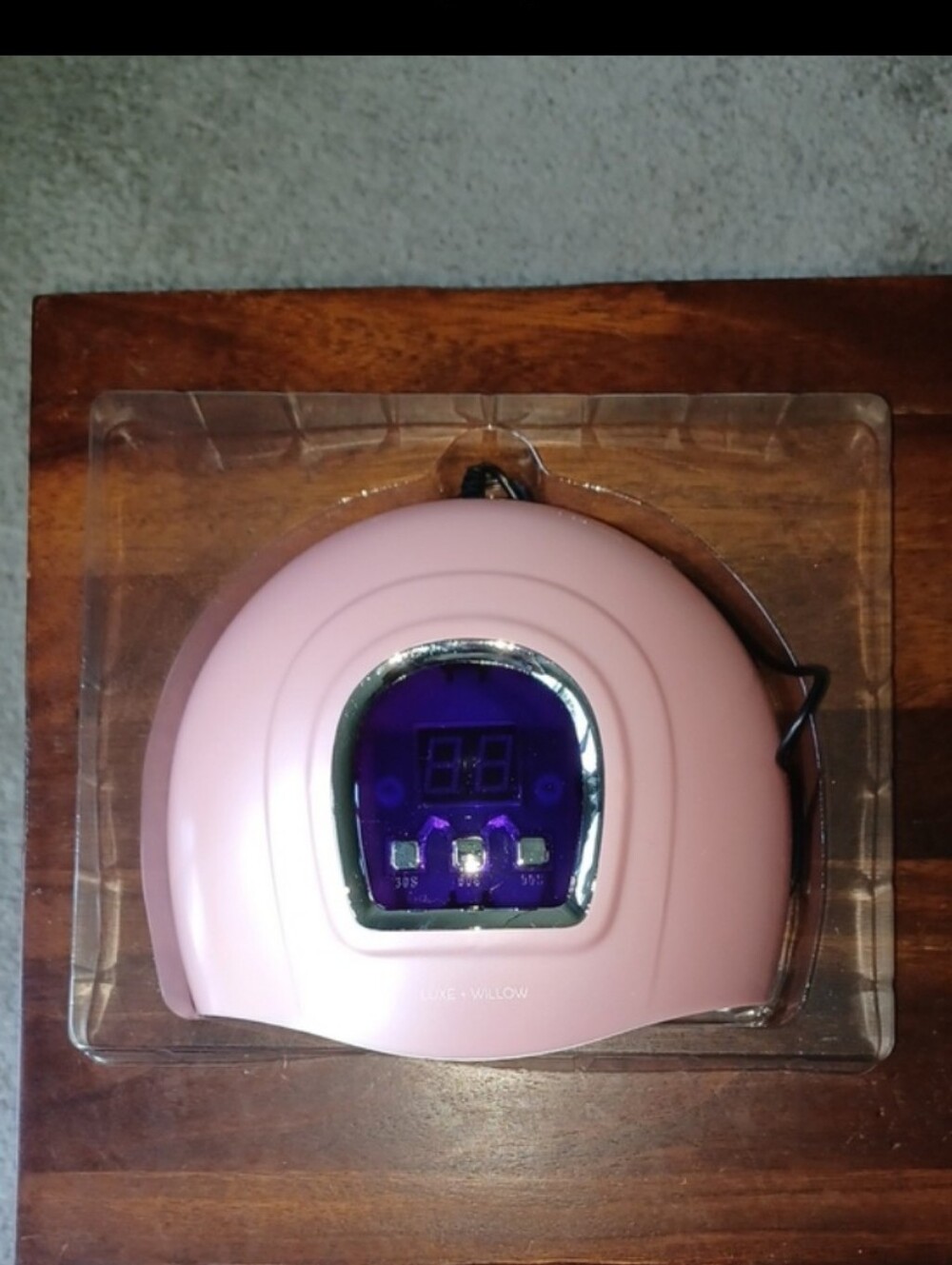 Lustrous Gel UV Nail Dryer with Digital Display